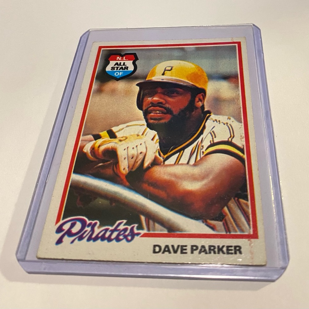 Dave Parker 1978 Topps Baseball Card #560 Vintage Collectible All Star N.L..